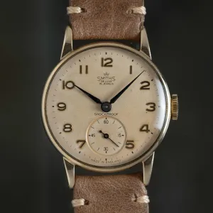 スミス デラックス 9K金無垢 Cal.1215 手巻き 1960年代