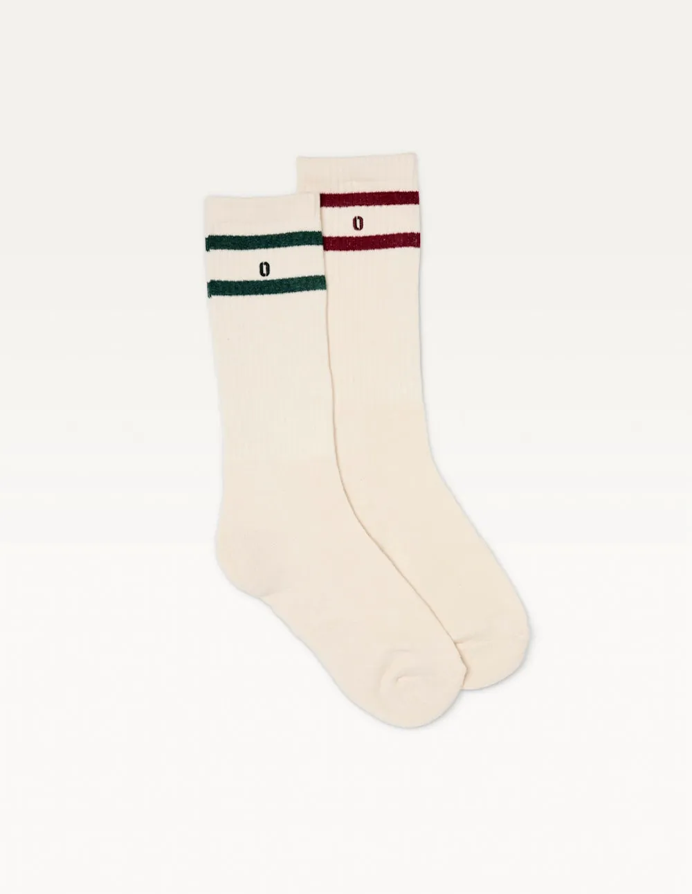 Pack de 2 paires de chaussettes - Bordeaux et Pin Sport