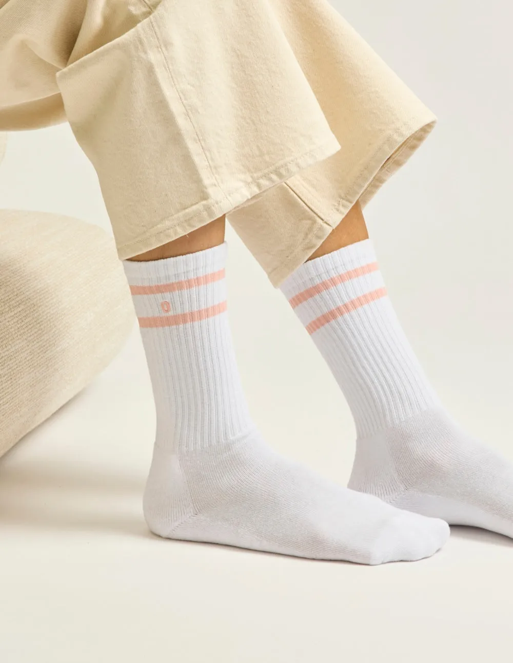 Pack de 2 paires de chaussettes - Sport gris et rose