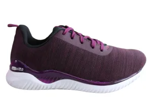 Actvitta Aries Womens Comfortable Cushioned Lace Up Active Shoes Actvitta Shoes