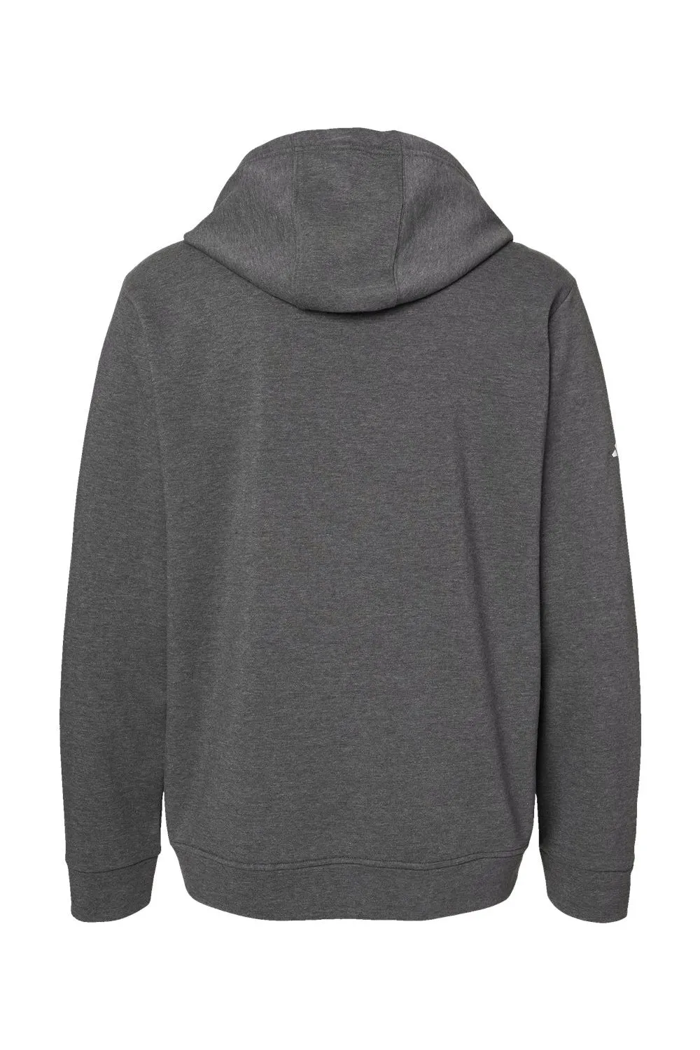 Adidas Sweat à capuche pour homme avec poche kangourou - Gris foncé chiné - Liquidation