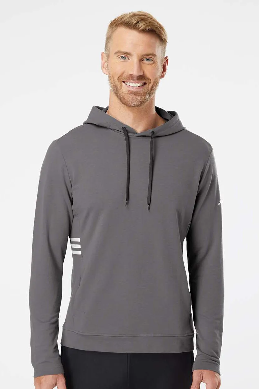 Adidas Sweat à capuche pour homme avec poches - Gris - Liquidation