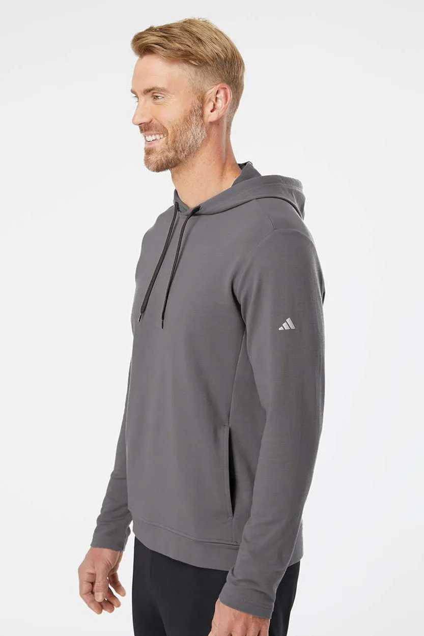 Adidas Sweat à capuche pour homme avec poches - Gris - Liquidation