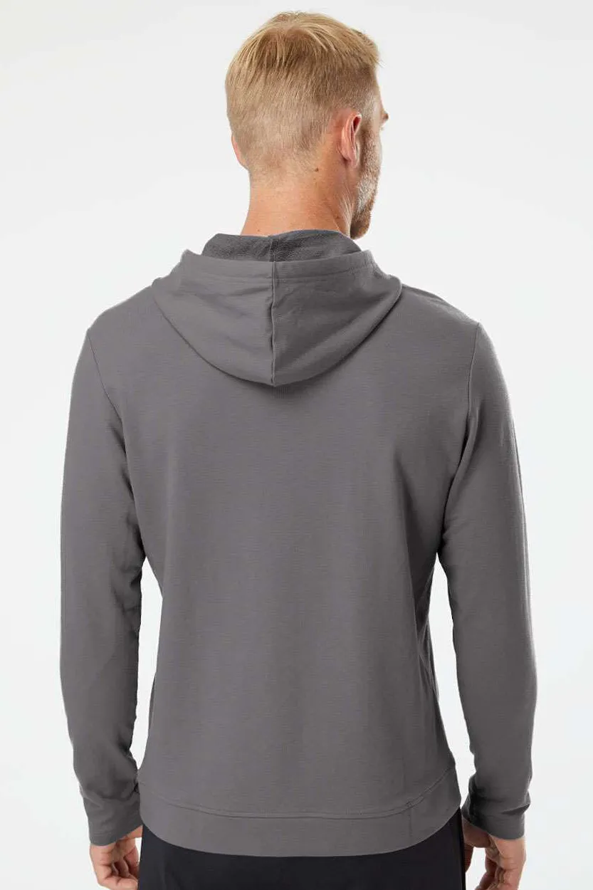 Adidas Sweat à capuche pour homme avec poches - Gris - Liquidation
