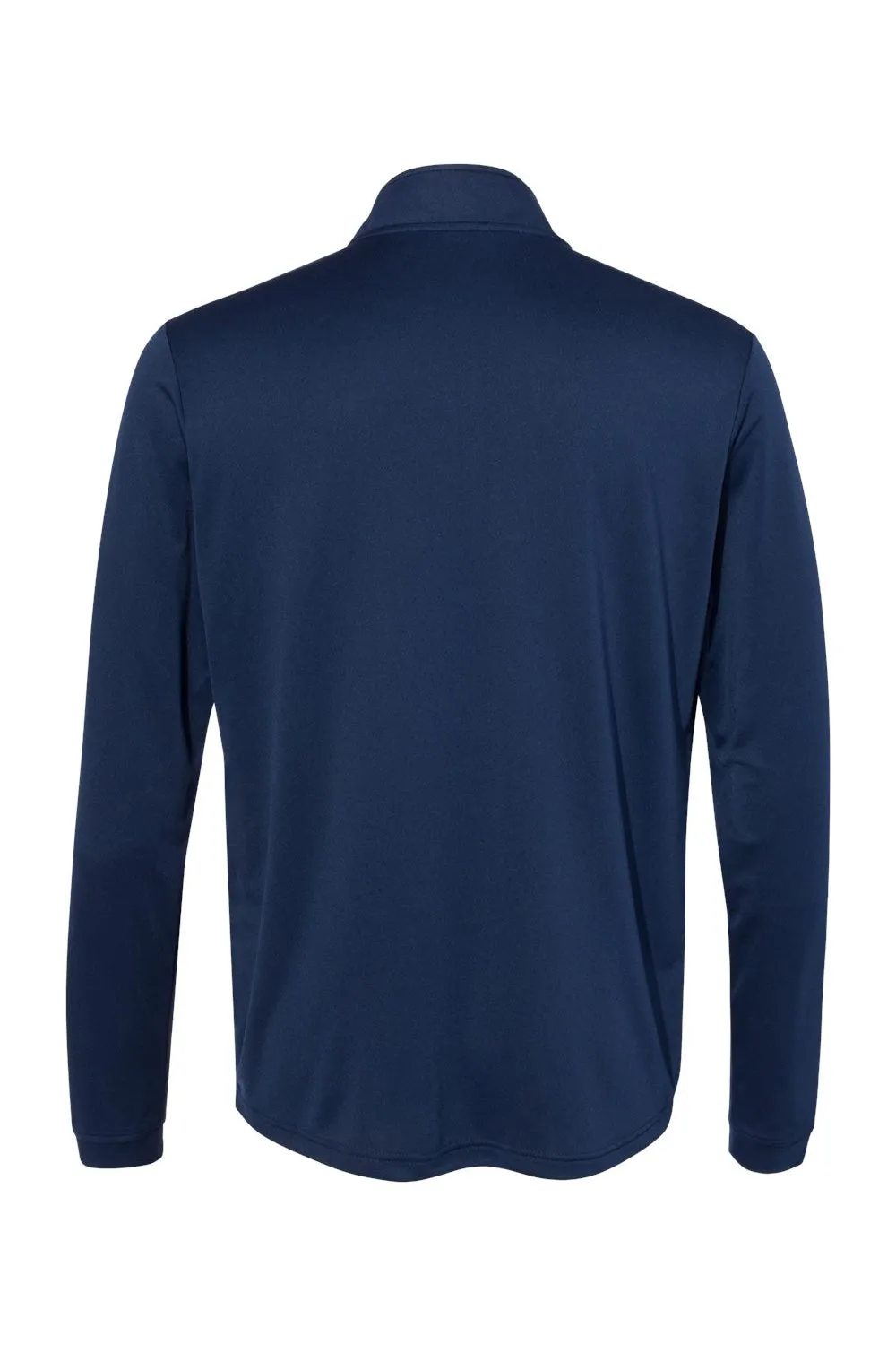 Adidas Sweat à capuche 1/4 zip pour homme UPF 50  - Bleu marine universitaire