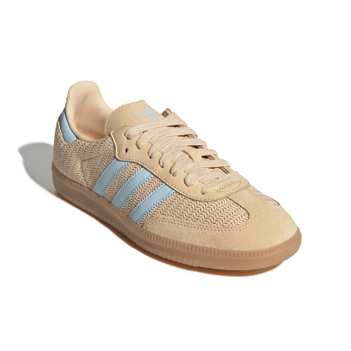 Adidas Femme Samba OG Noir de Base/Strata Sable/Turquoise Clair