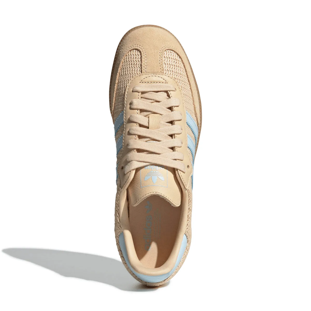 Adidas Femme Samba OG Noir de Base/Strata Sable/Turquoise Clair