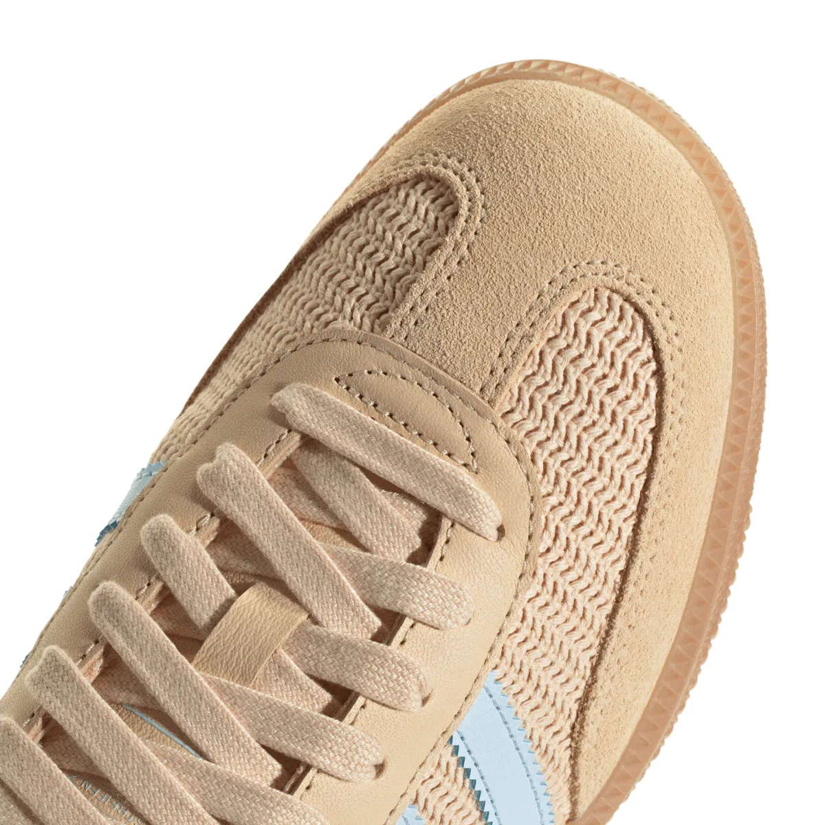 Adidas Femme Samba OG Noir de Base/Strata Sable/Turquoise Clair