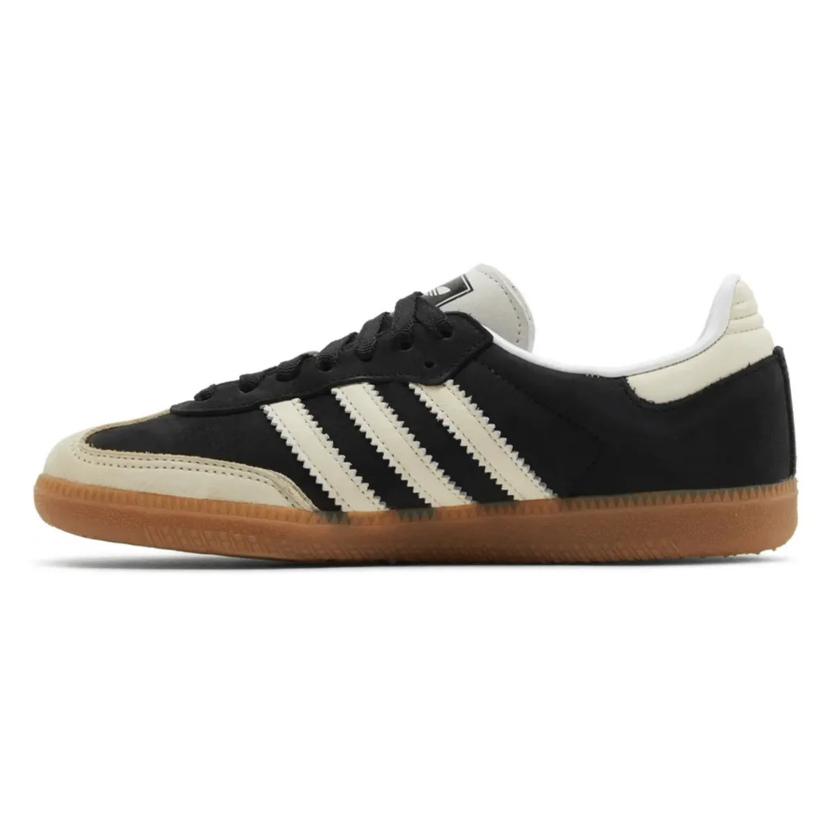 Adidas Femme Samba OG Noir Fondamental/Blanc Merveille/Argent Métallisé