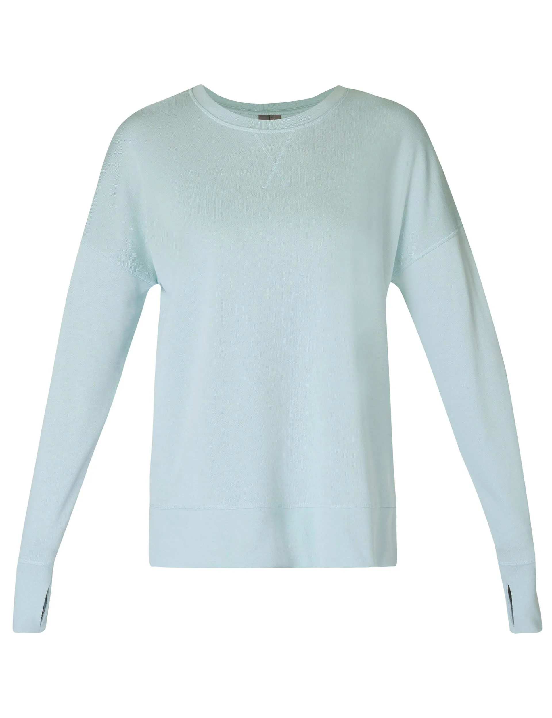 Sweat à capuche long After Class - Bleu sarcelle sourd
