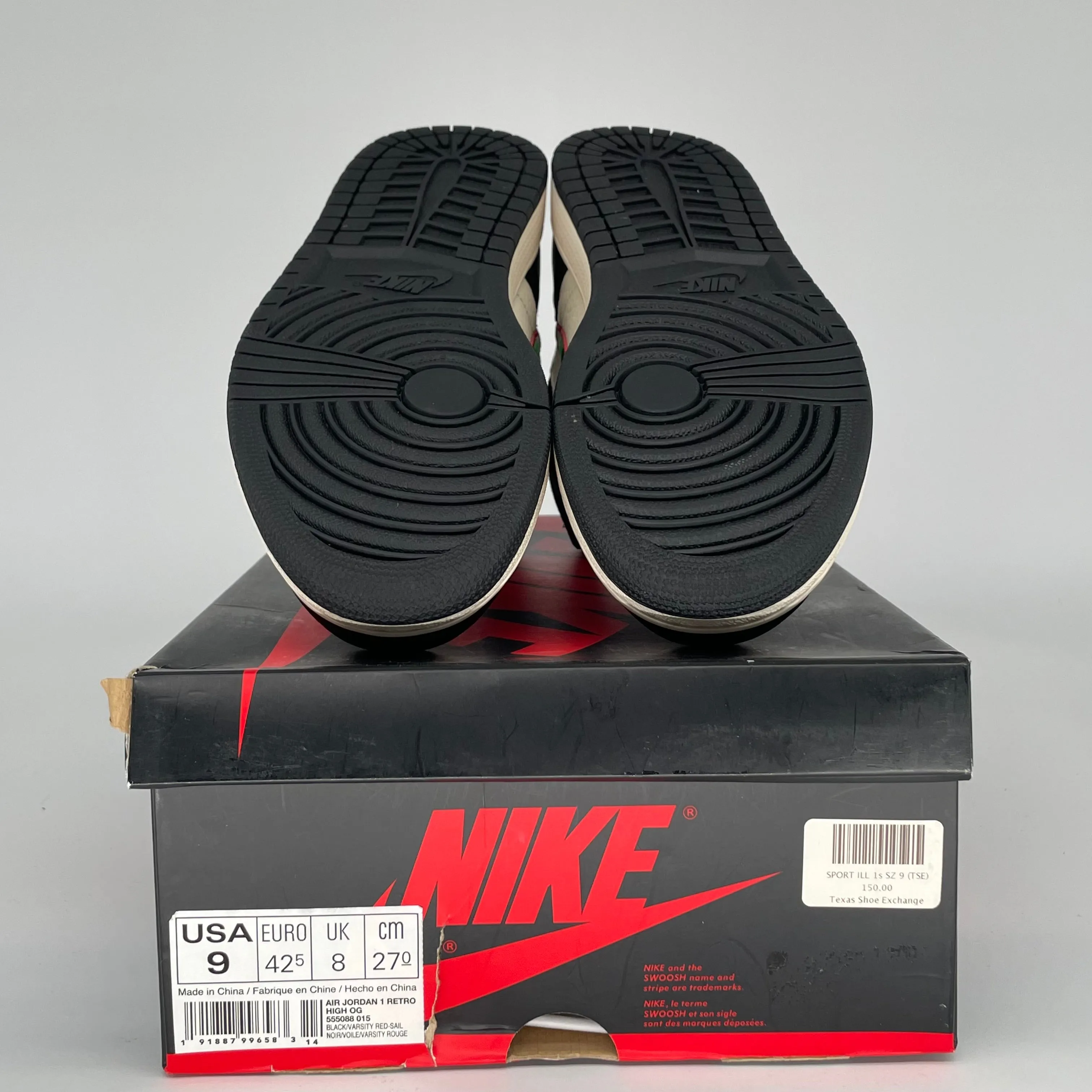 AIR JORDAN 1 SPORTS ILLUSTRÉ TAILLE 9 555088-015
