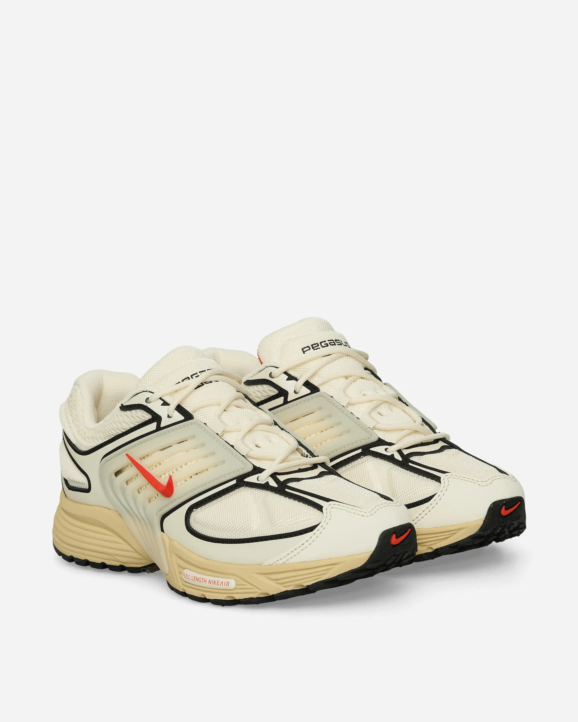 Chaussures de sport Air Pegasus Wave Lait de coco / Rouge picante