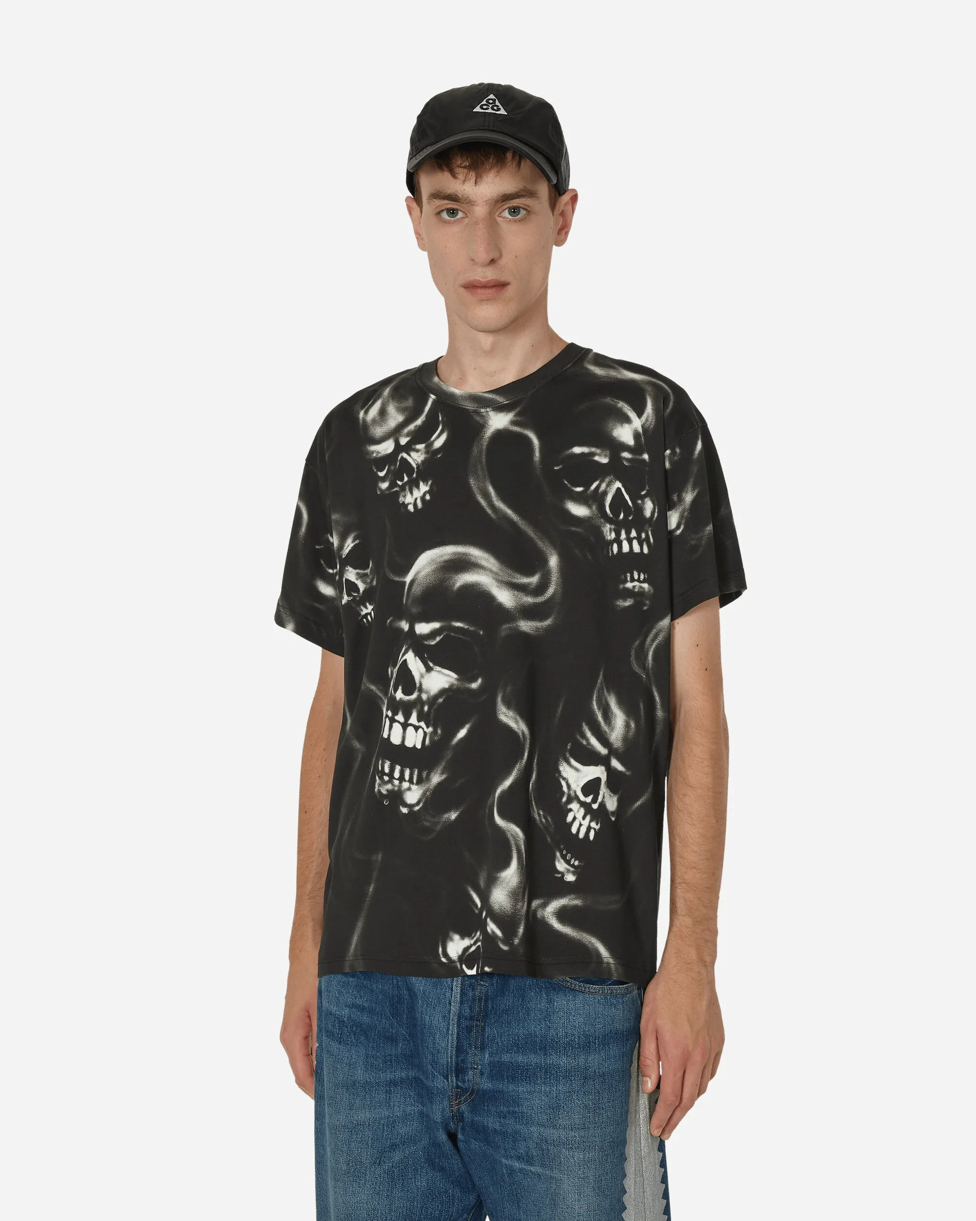 T-shirt à l'aérographe Noir