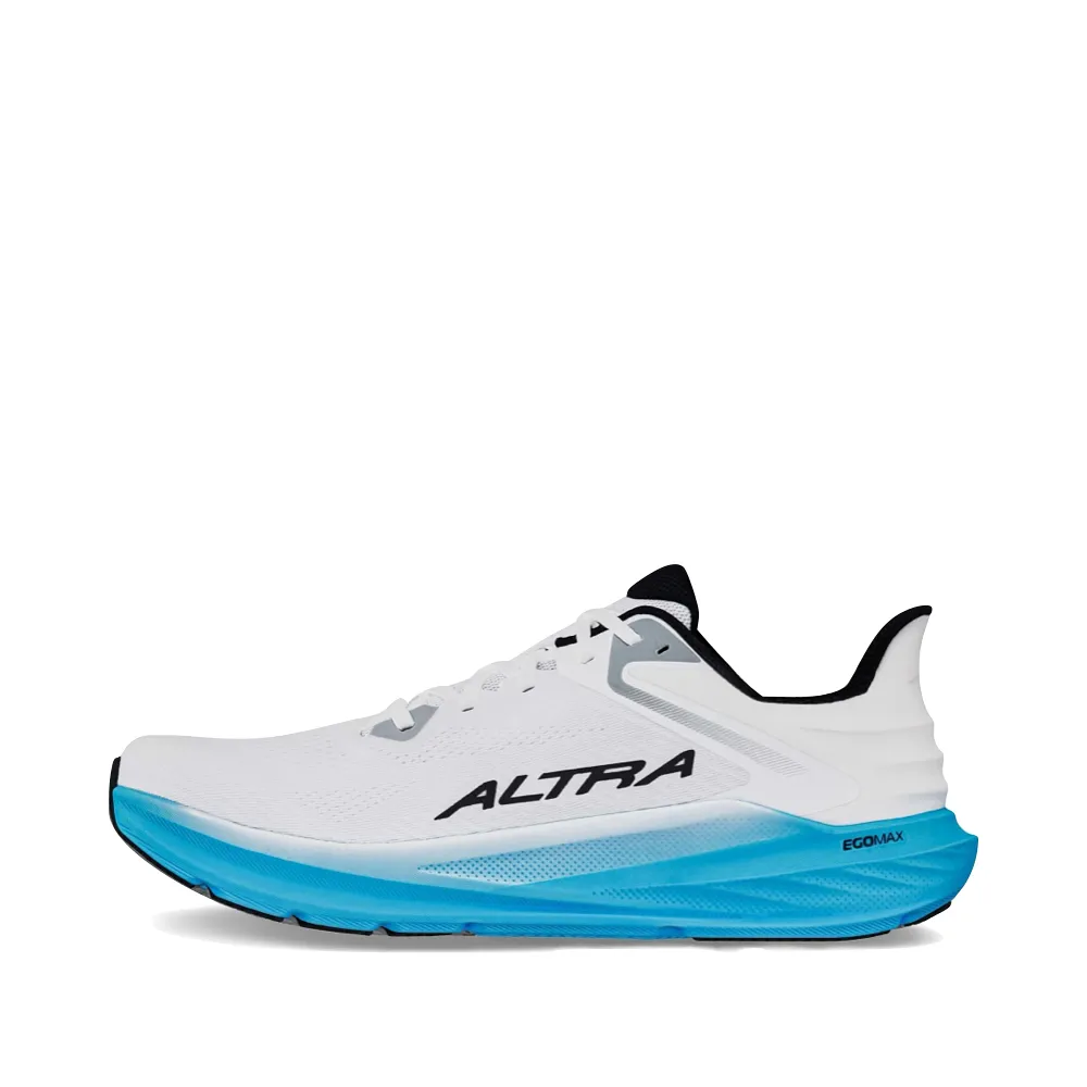 Chaussure de course Altra Torin 8 pour Homme en Blanc/Bleu