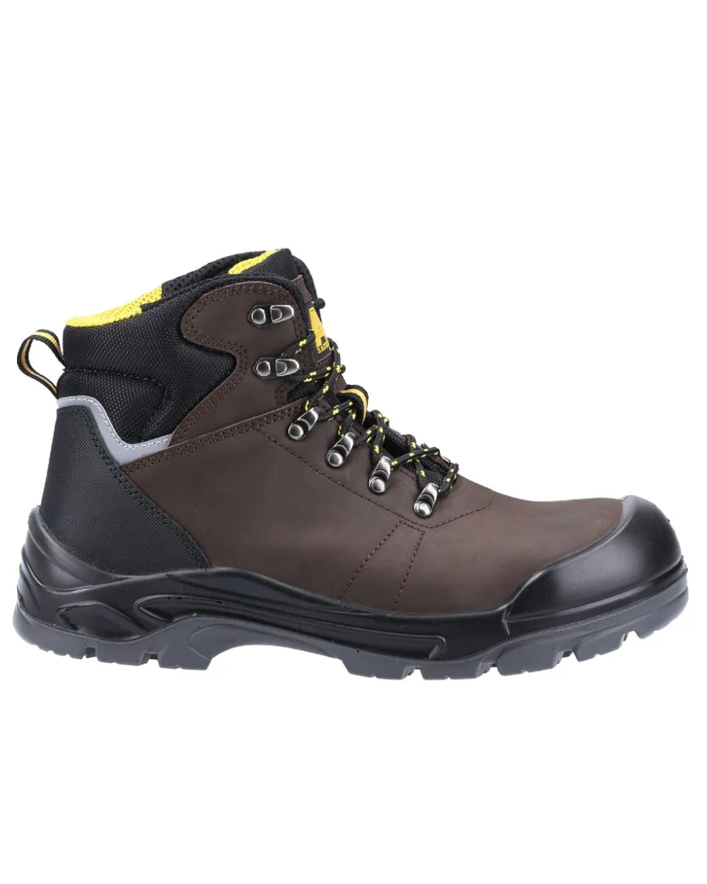 Chaussures de sécurité Amblers AS203 Laymore en cuir résistant à l'eau - Bottes de sécurité Amblers