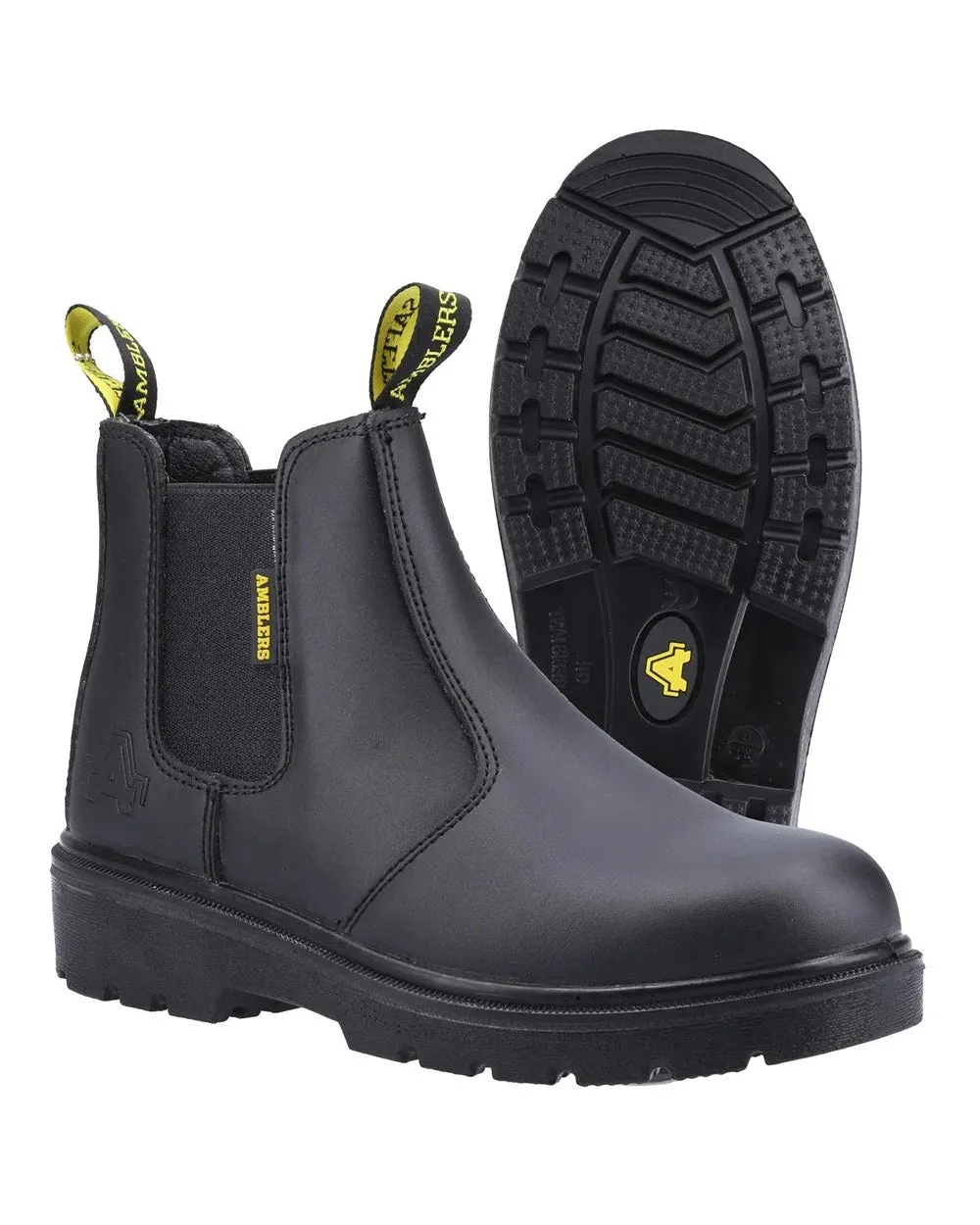 Chaussures de sécurité Amblers pour hommes FS116 Bottes de négociant résistantes Chaussures de sécurité Amblers