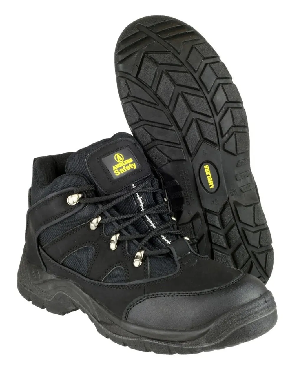 Chaussures de sécurité Amblers FS151 pour hommes, conviviales pour les végans, bottes de sécurité SRC, chaussures de sécurité Amblers