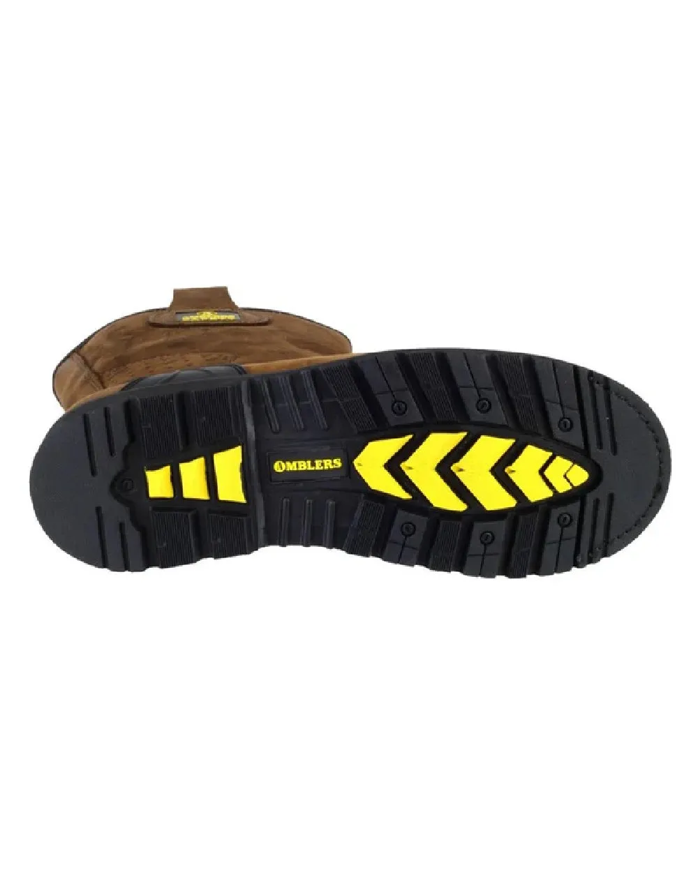 Chaussures de sécurité Amblers Bottes de rigueur étanches FS223 à couture Goodyear pour hommes