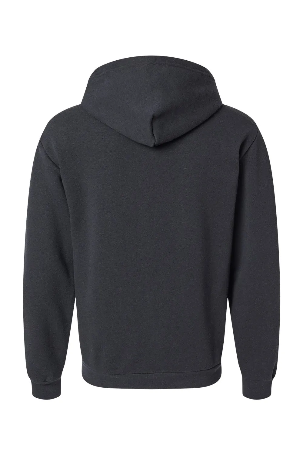 American Apparel Sweat à capuche homme ReFlex en polaire avec fermeture éclair complète et poches - Noir