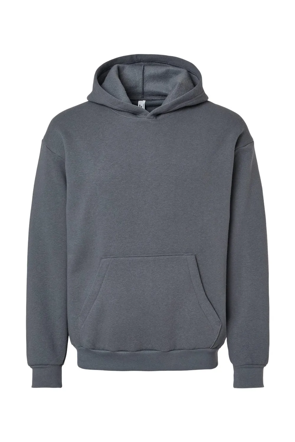 American Apparel Sweat à capuche en polaire ReFlex pour homme avec poche kangourou - Gris asphalte