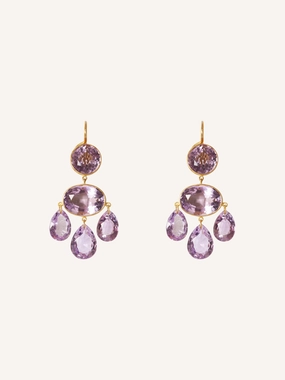 Amethyst Gabrielle Earrings