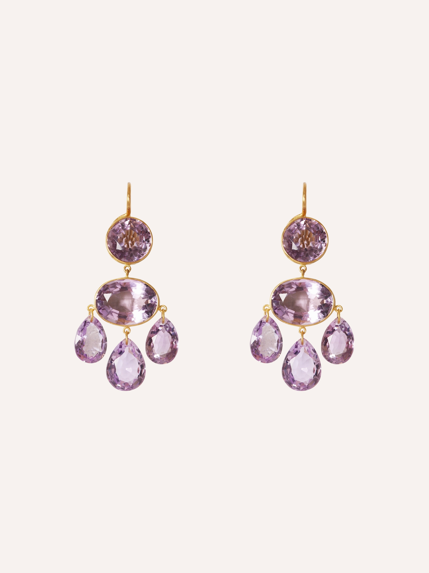 Amethyst Gabrielle Earrings