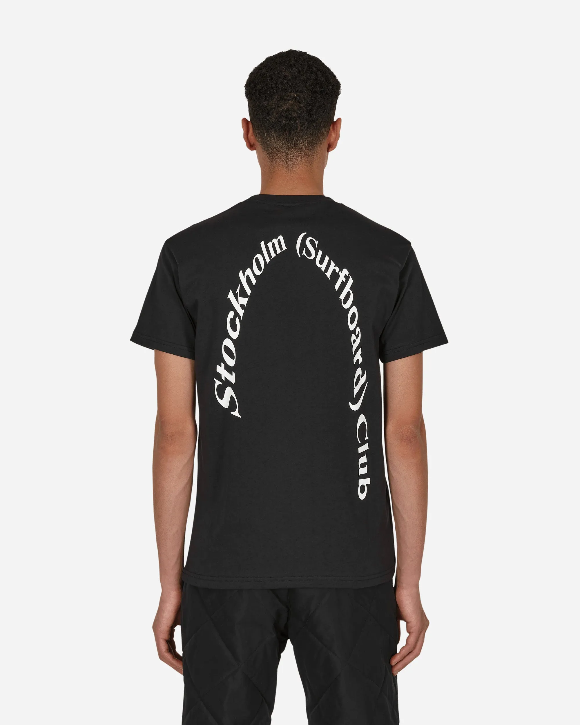 T-shirt noir avec logo Arch