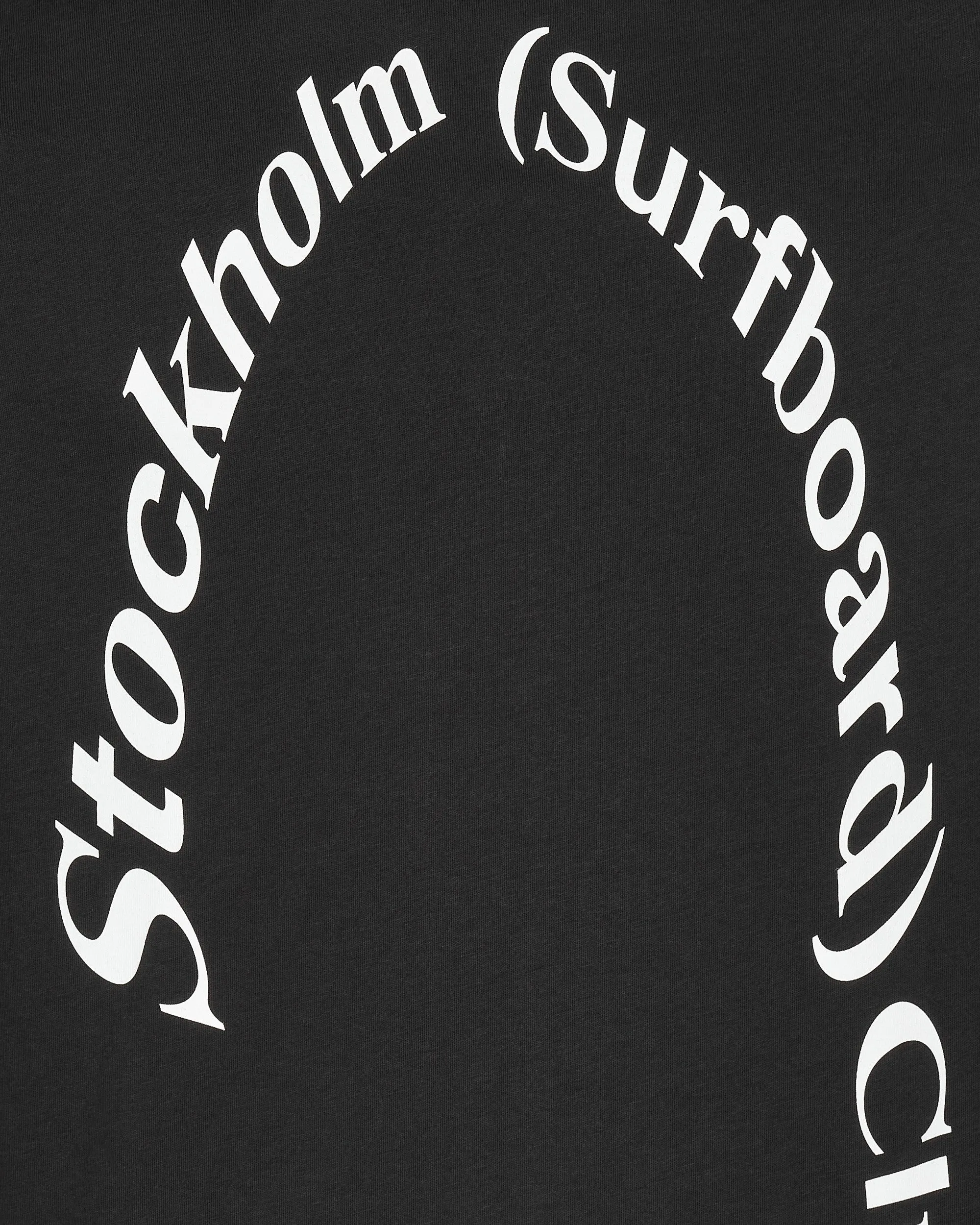 T-shirt noir avec logo Arch