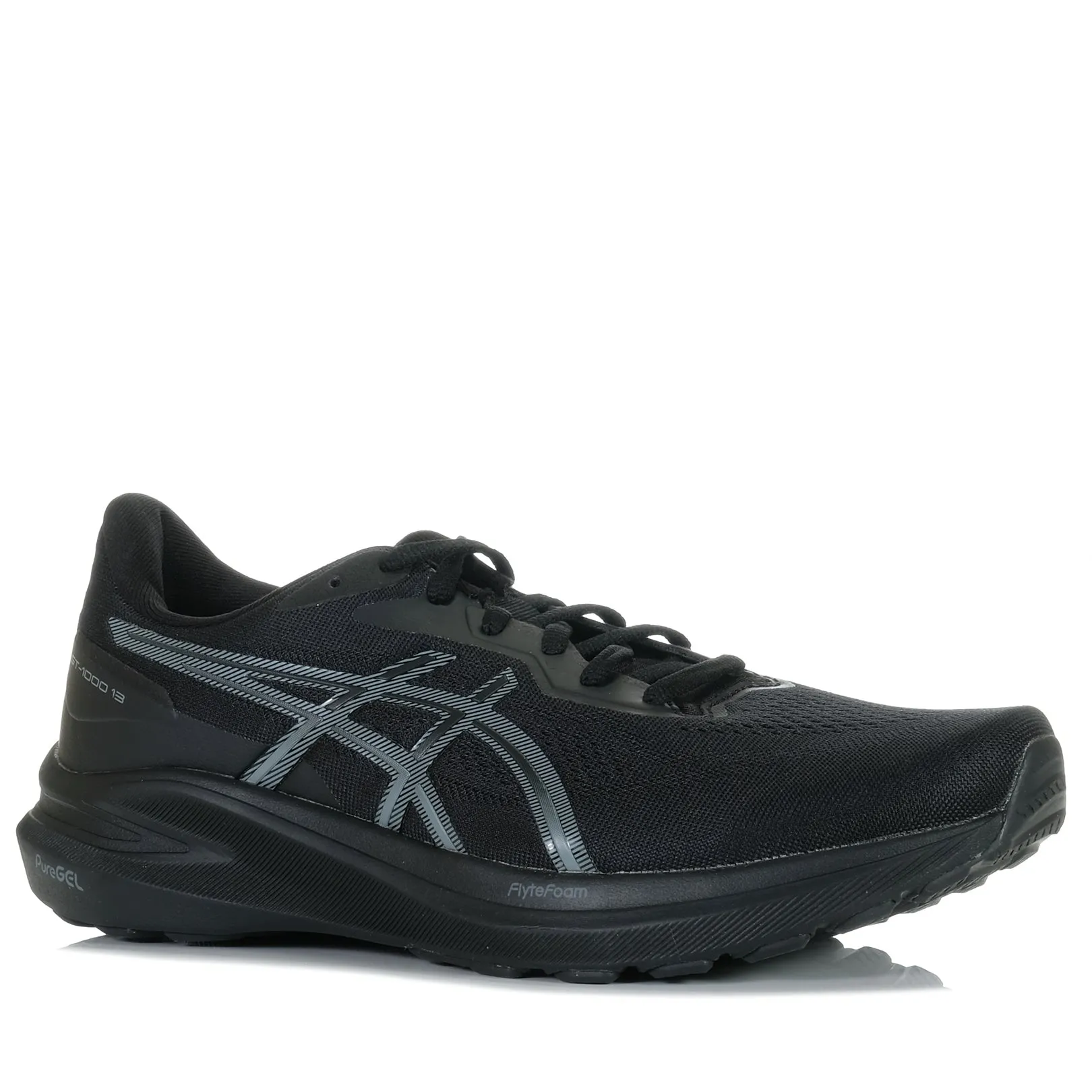 Chaussures Asics GT-1000 13 (4E) Noir/Gris Acier