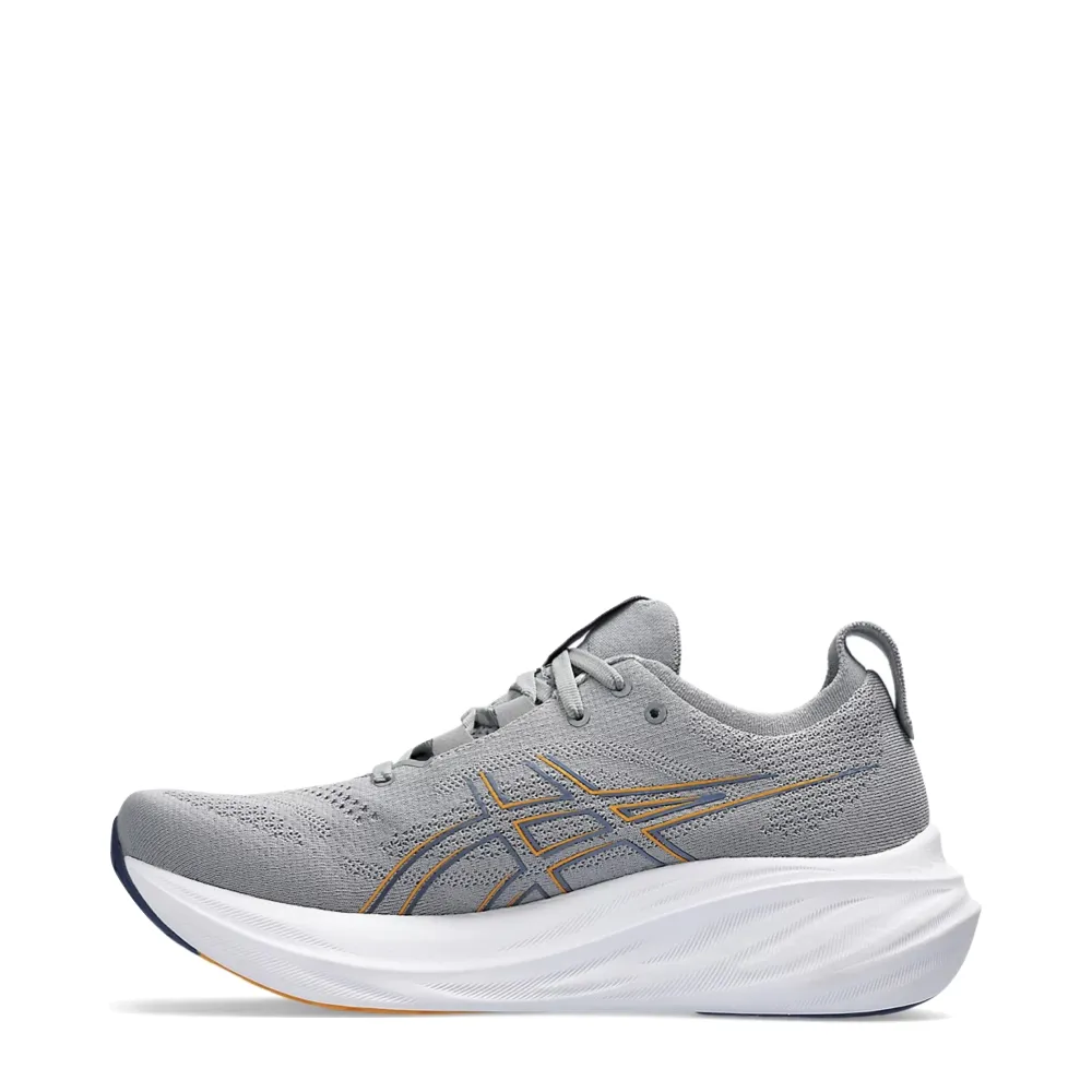 Asics Chaussure de course GEL-NIMBUS 26 pour homme en Sheet Rock/Thunder Blue