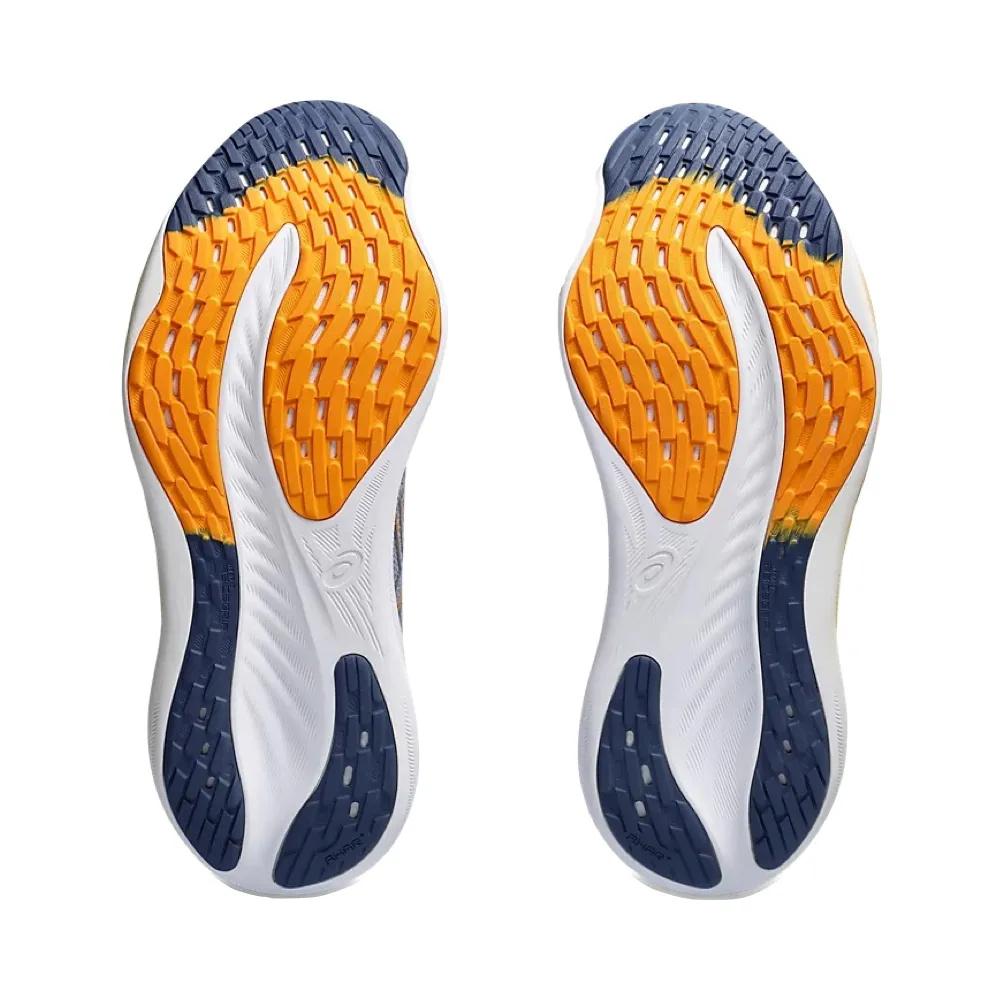 Asics Chaussure de course GEL-NIMBUS 26 pour homme en Sheet Rock/Thunder Blue