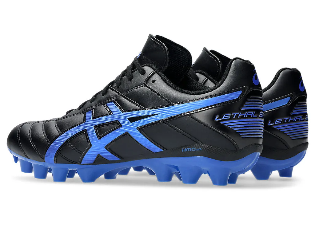 ASICS CHAUSSURES DE FOOTBALL LETHAL RS 2 SPEED POUR HOMME NOIR/BLEU