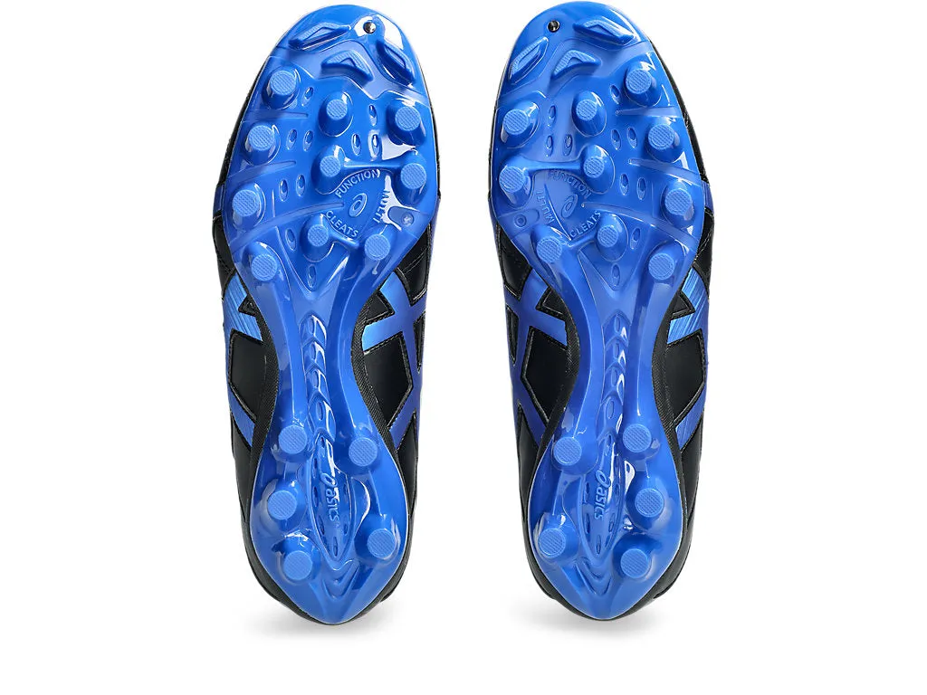 ASICS CHAUSSURES DE FOOTBALL LETHAL RS 2 SPEED POUR HOMME NOIR/BLEU