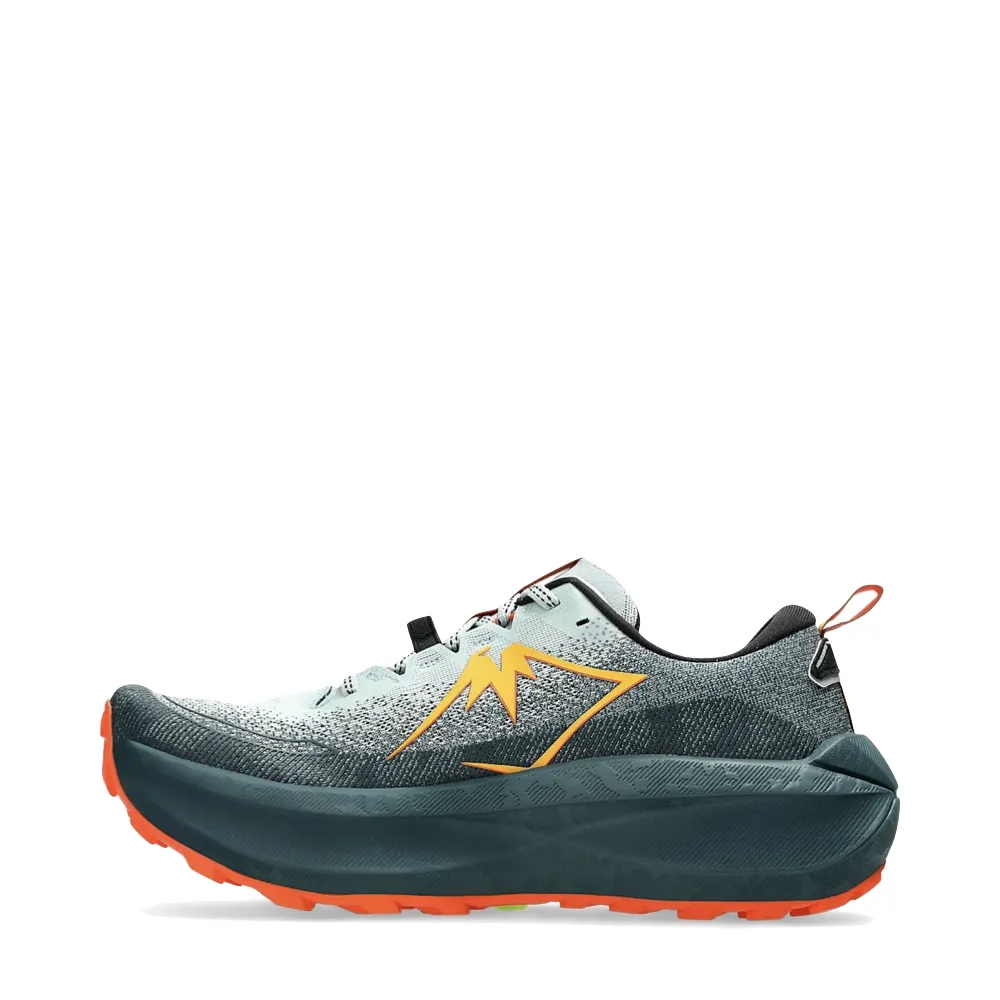 Asics Chaussure de course Trabuco 4 pour homme en Mousse froide/Orange nova