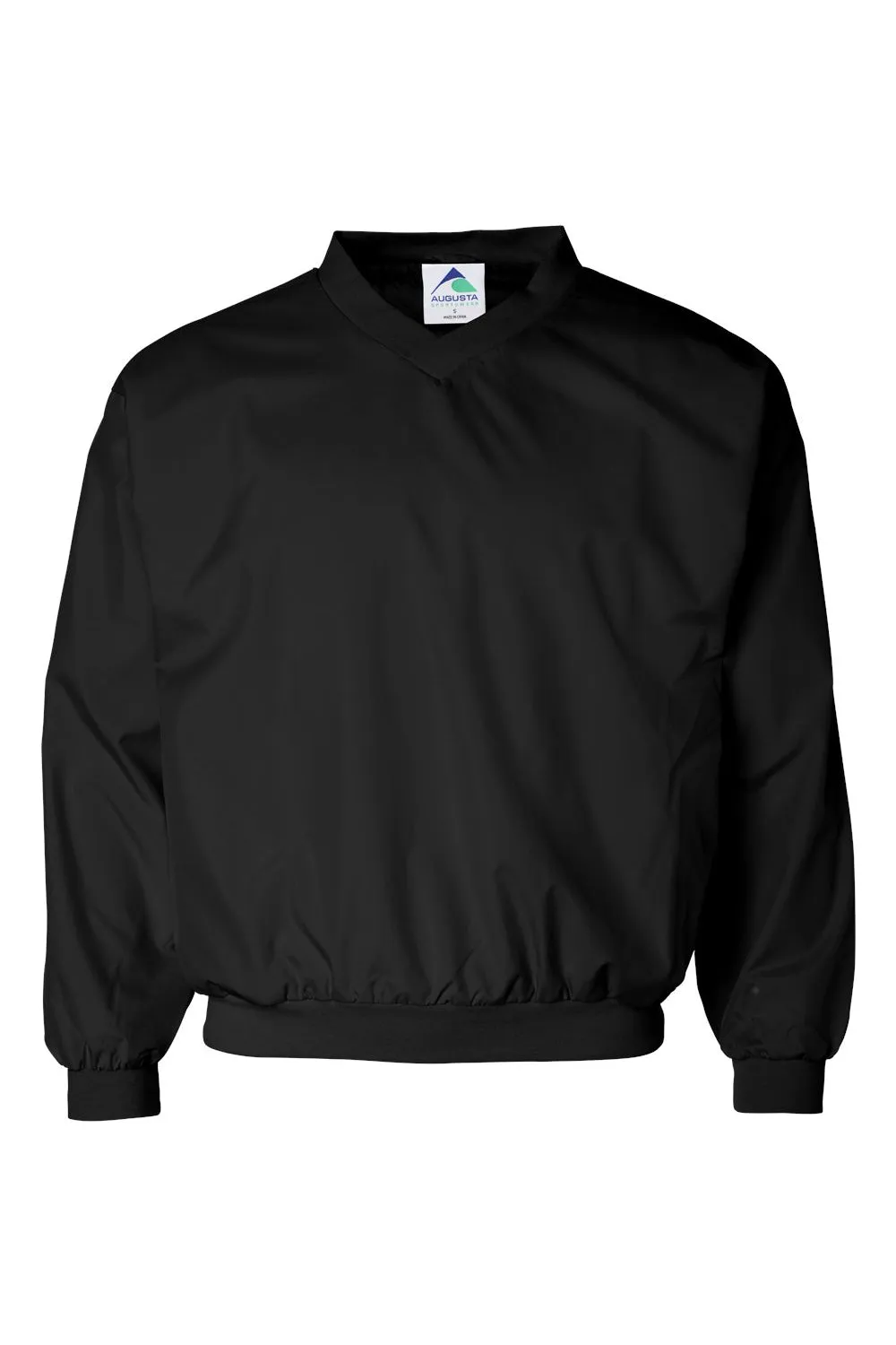 Veste coupe-vent résistante à l'eau pour hommes Augusta Sportswear - Noir