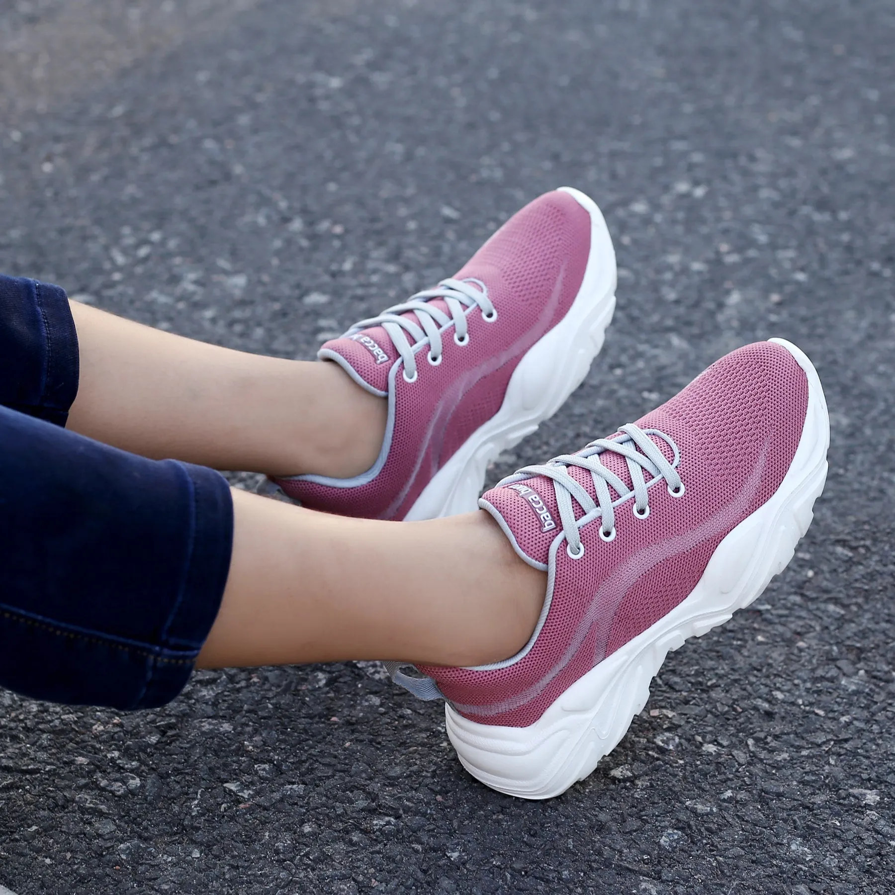 Bacca Bucci BUBBLES Femme Sneakers à Plateforme Épaisses