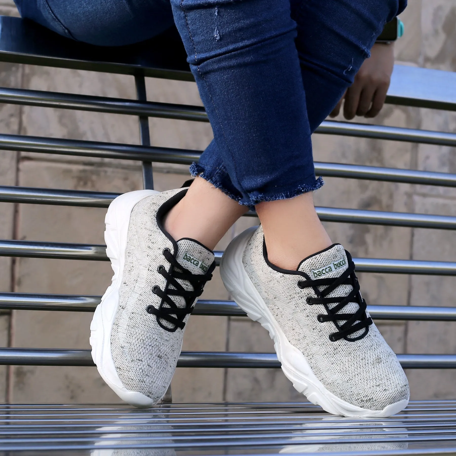 Bacca Bucci BUBBLES Femme Sneakers à Plateforme Épaisses