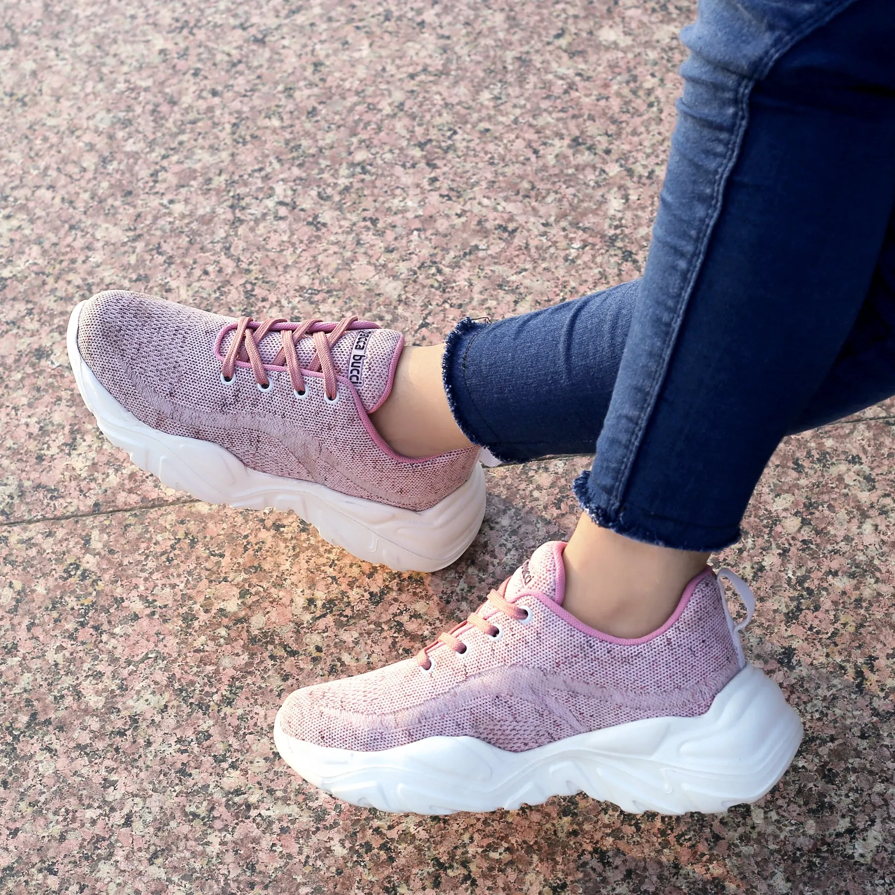 Bacca Bucci BUBBLES Femme Sneakers à Plateforme Épaisses