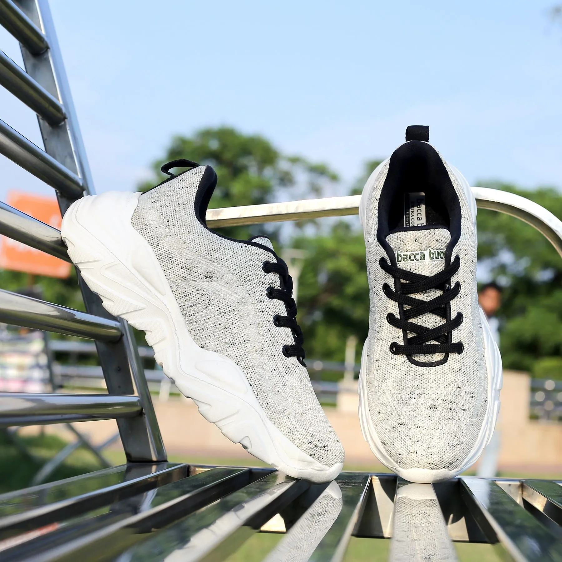 Bacca Bucci BUBBLES Femme Sneakers à Plateforme Épaisses