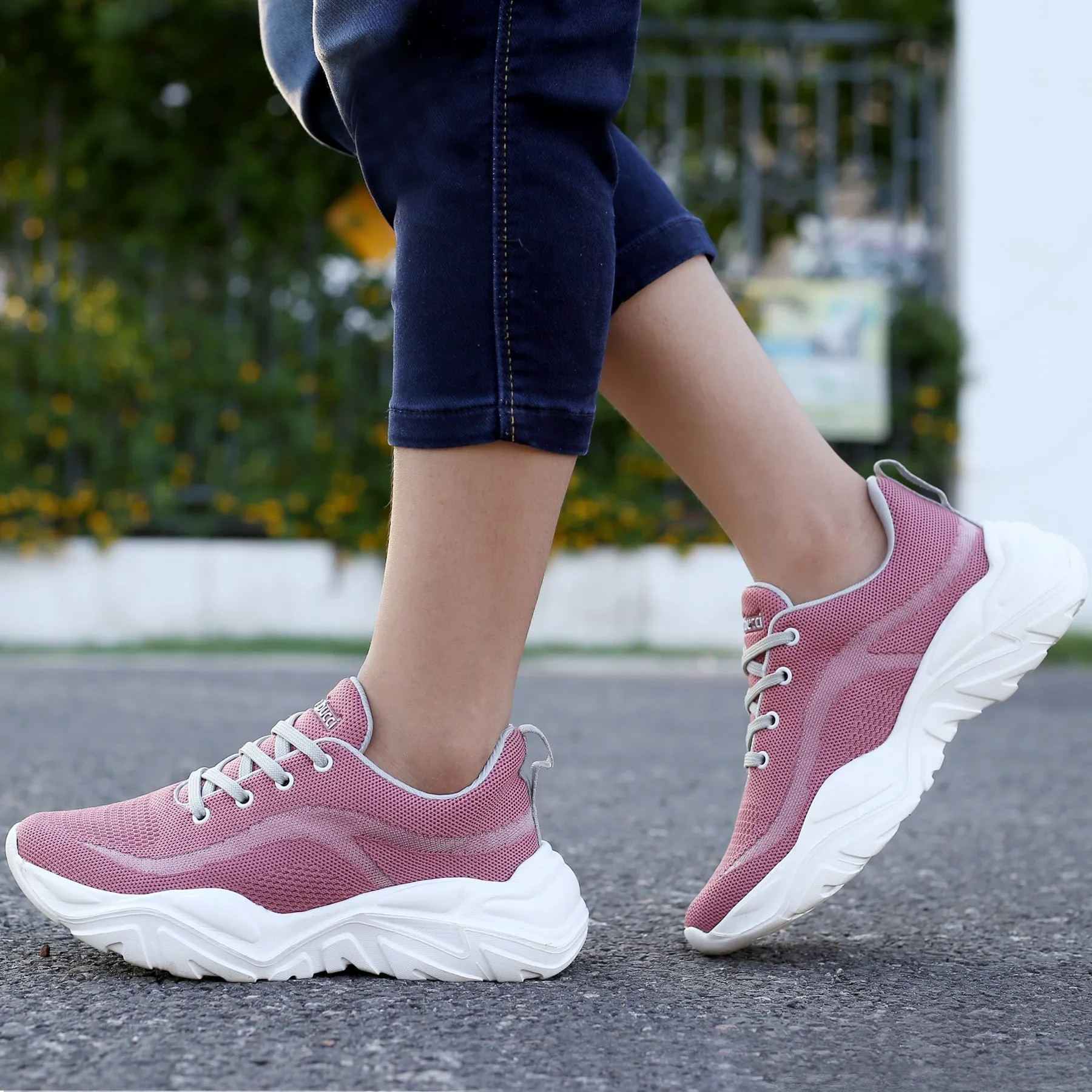 Bacca Bucci BUBBLES Femme Sneakers à Plateforme Épaisses