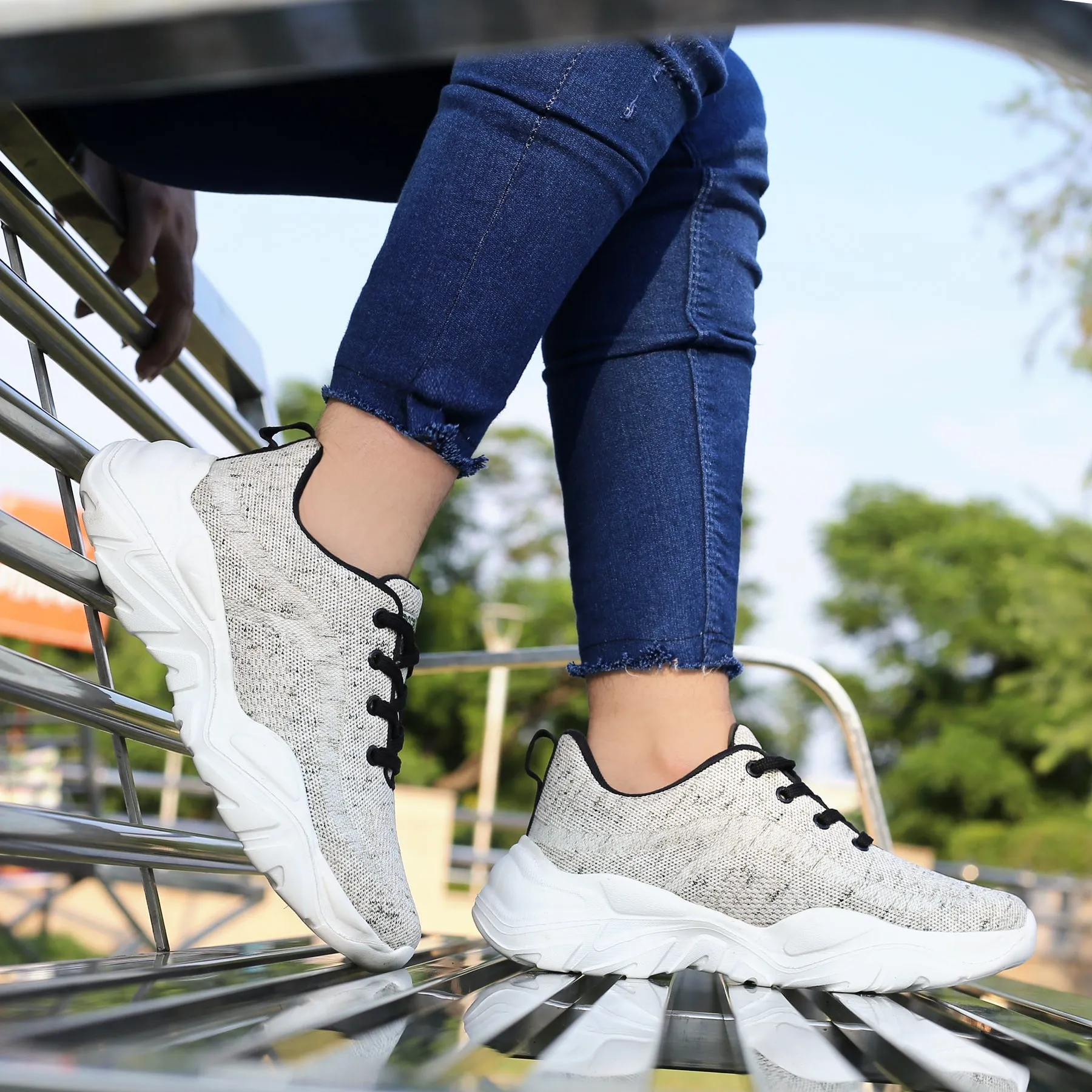 Bacca Bucci BUBBLES Femme Sneakers à Plateforme Épaisses