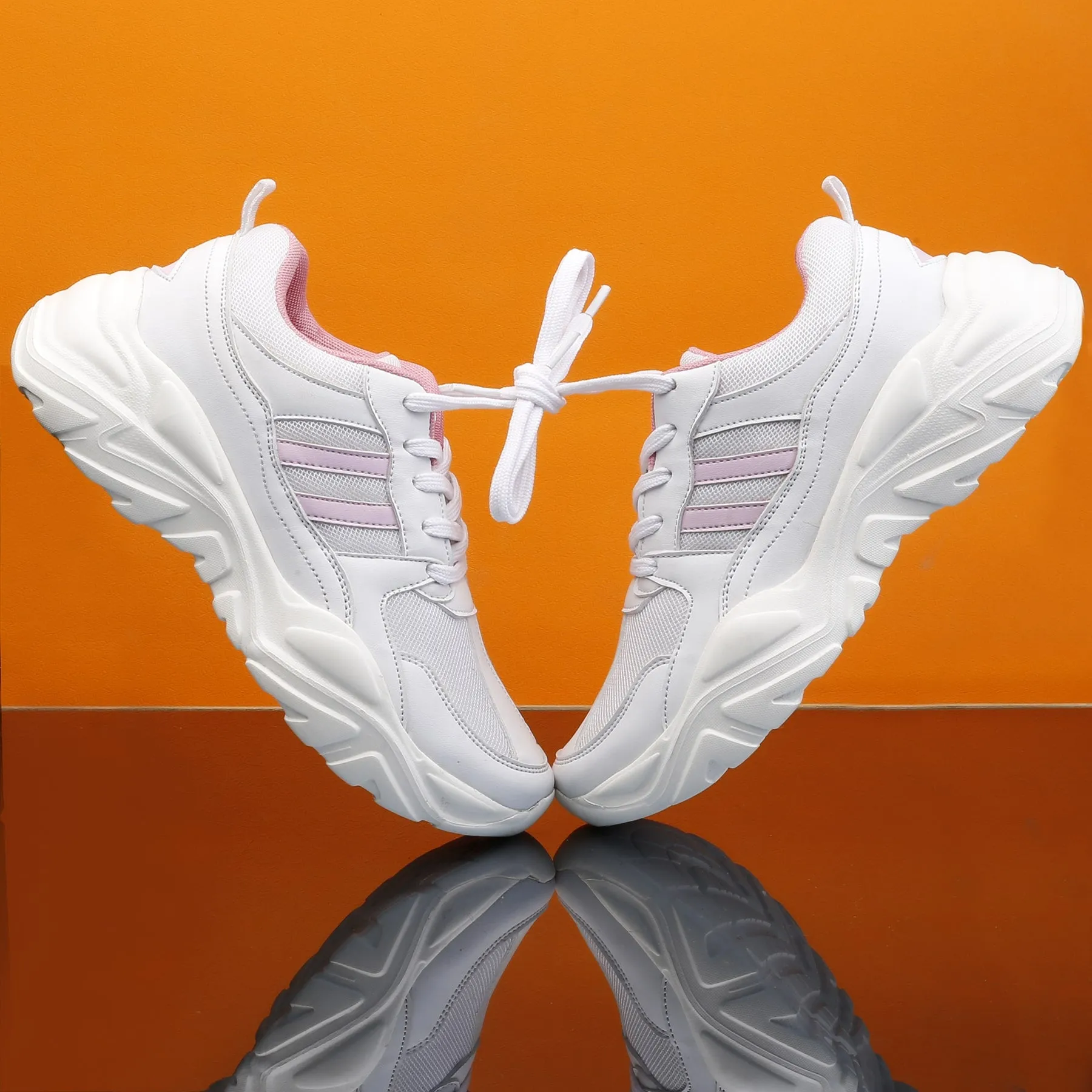 Bacca Bucci DAISY Femme Sneakers à Plateforme Épaisse