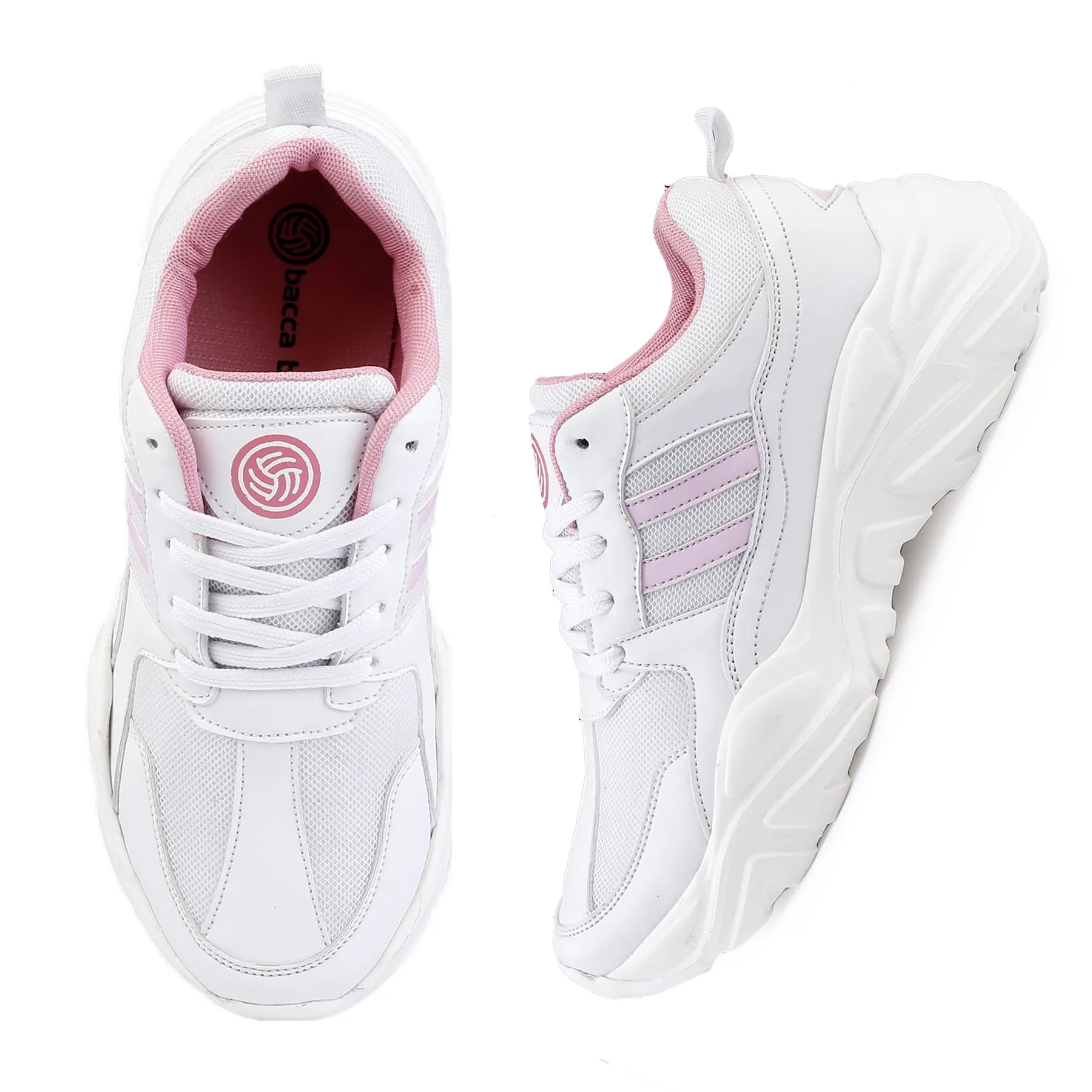 Bacca Bucci DAISY Femme Sneakers à Plateforme Épaisse