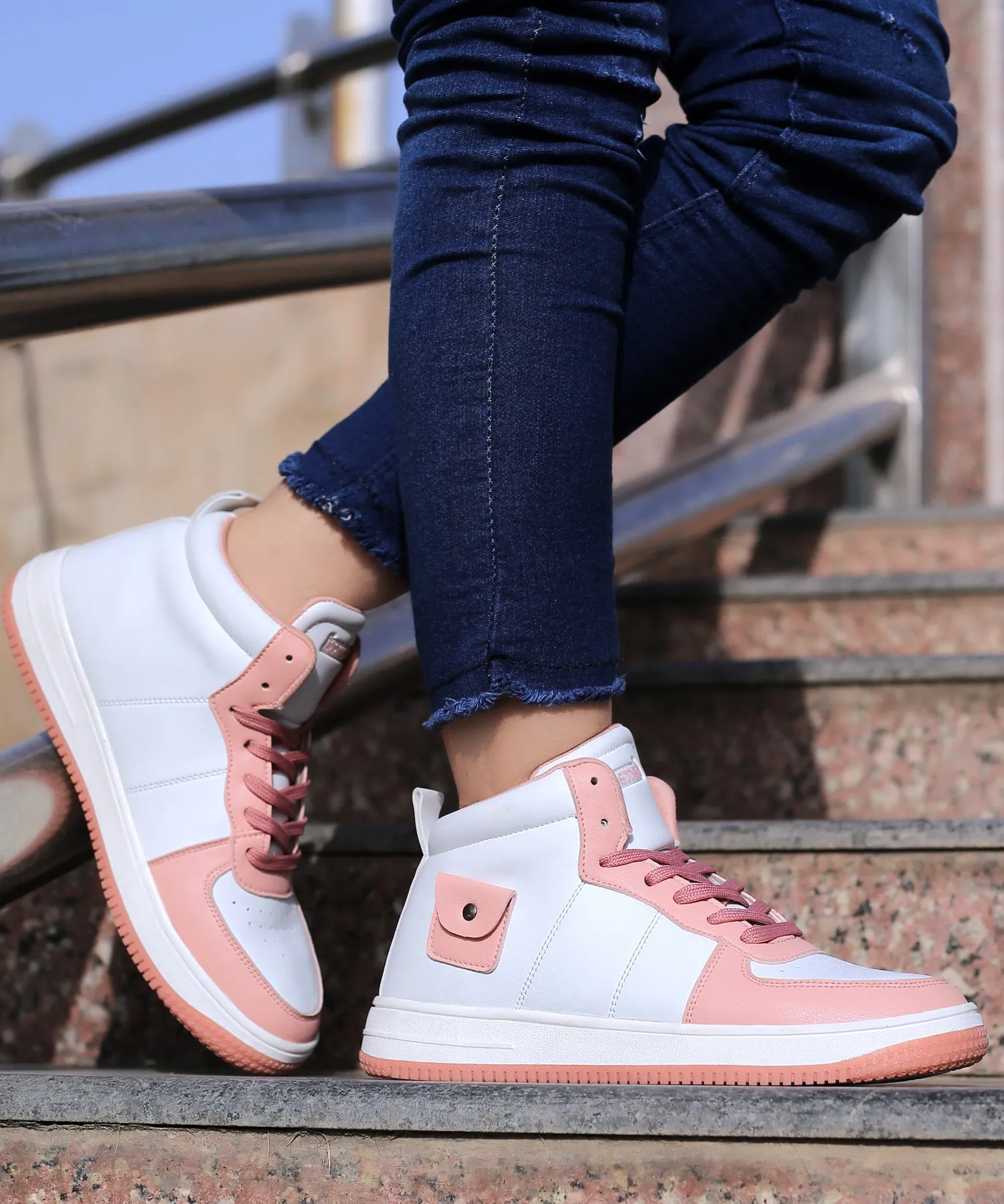 Bacca Bucci STELLAR Sneakers Femme à mi-hauteur Mode