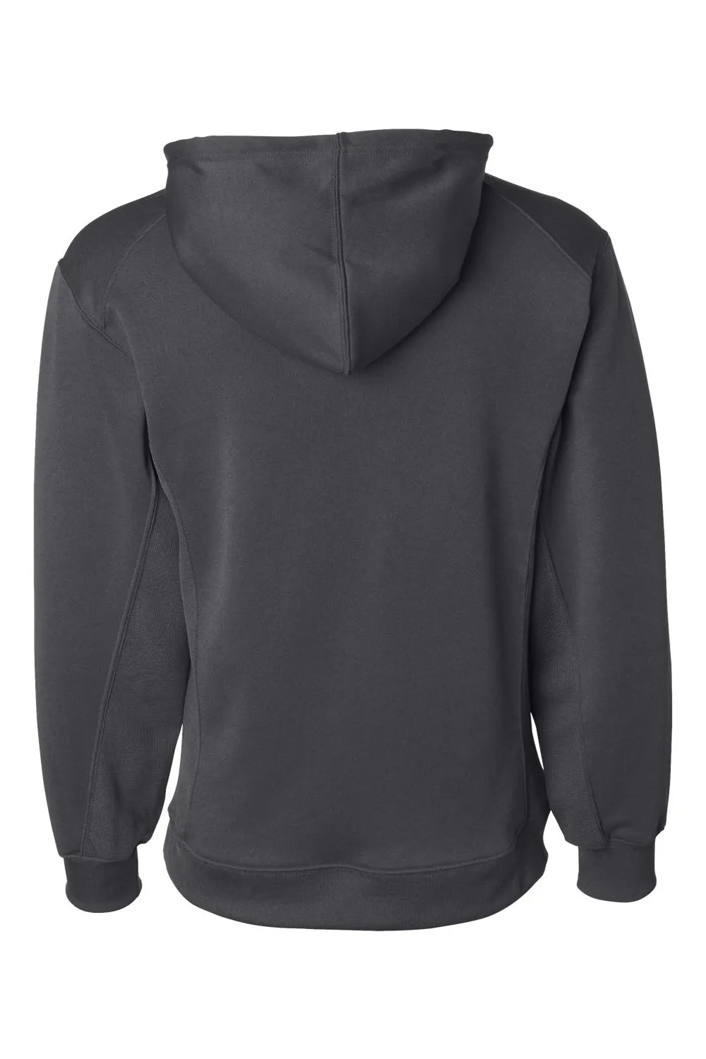 Badger Sweat à capuche pour hommes en polaire respirante avec poche kangourou - Gris graphite