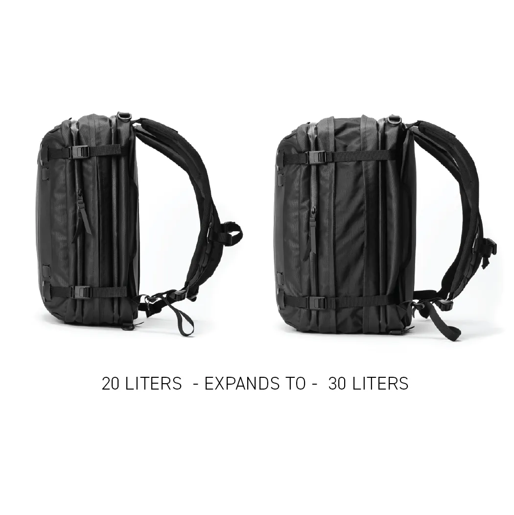 Sacs Black Ember Black Ember Forge | Sac à dos polyvalent extensible 20-30L 3 en 1 pour navetteurs
