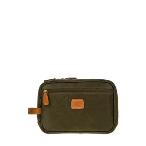 Bags Bric S Bric's Life Traditional Shave Case - Olive Green