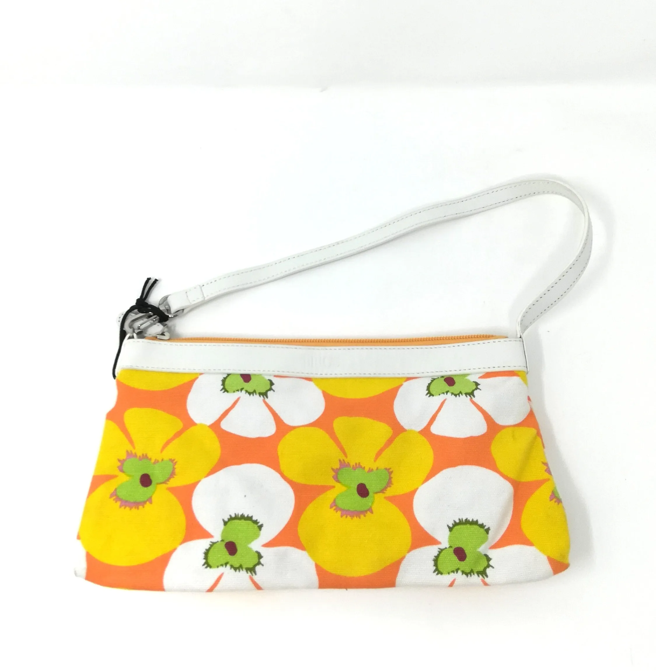Sac Bric S à main floral // Jaune