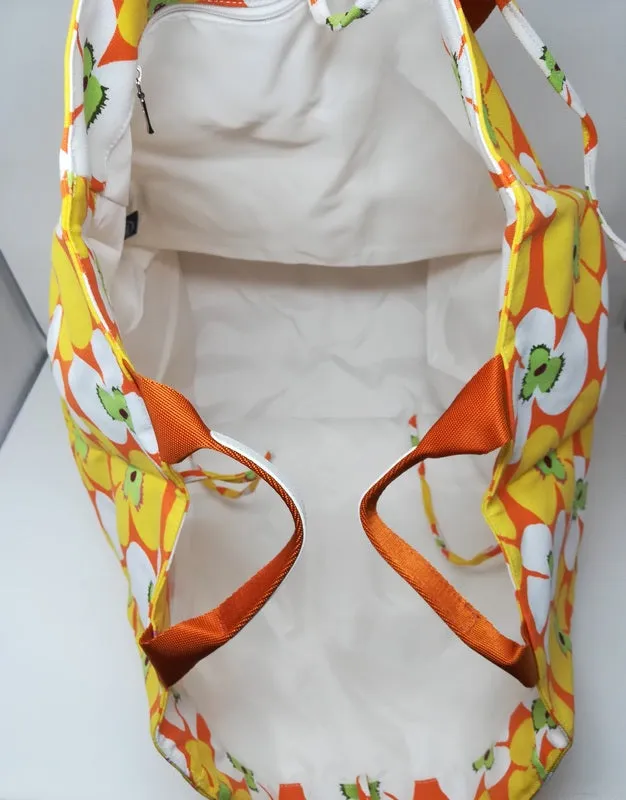 Sac à linge Bric S grand modèle // Fleuri rouge