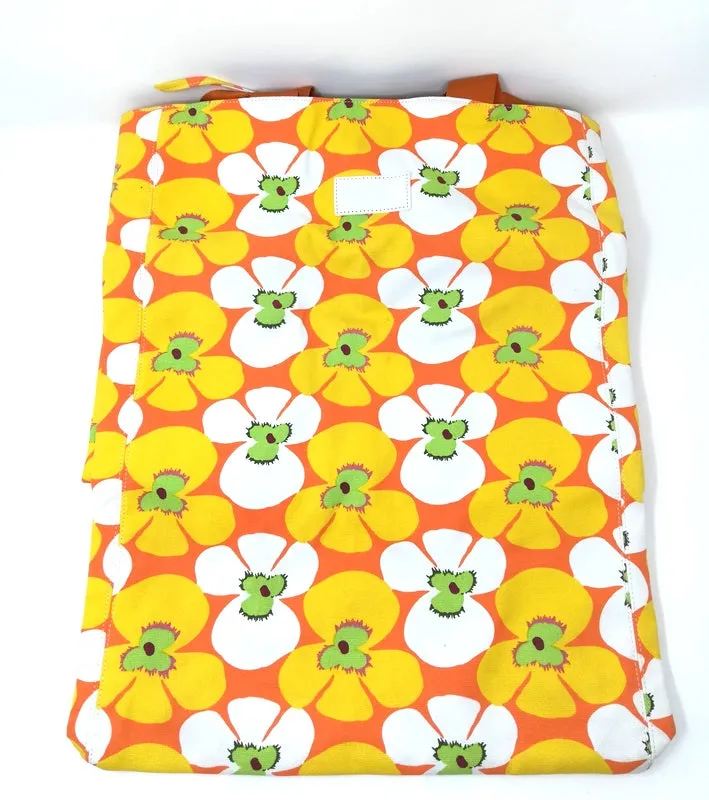 Sac à linge Bric S grand modèle // Fleuri jaune